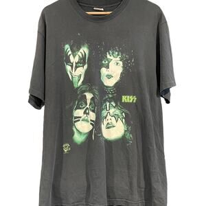 Vintage 90s KISS Glow in the Dark 1996 Cronies Single Stitch Shirt Adult XL
